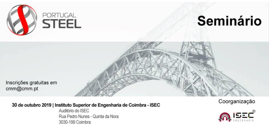 Seminário Portugal Steel no Instituto Superior de Engenharia de Coimbra